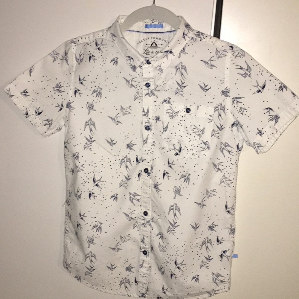 Boys button down